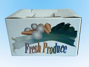 Recycled high quality cheap full color printing carton fruit box