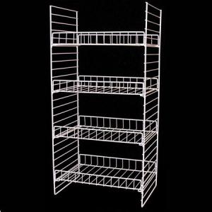 Wholesale Supermarket Metal Wire Display Stands / Mulitple Shelf Wire Rack Display Stands from china suppliers