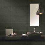 Lappato Black Porcelain Tile 12x12 12x24 24x24 Nature Granite Pattern