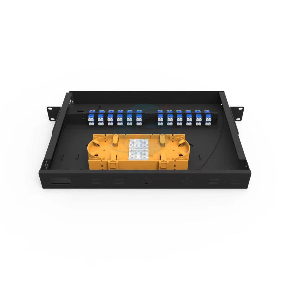 6-48 Port Sliding ODF Fiber Optic Patch Panel For Data Center