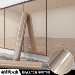 Vinyl Metallic Film Wallpaper Self Adhesive Laminated Film Gold Metallic