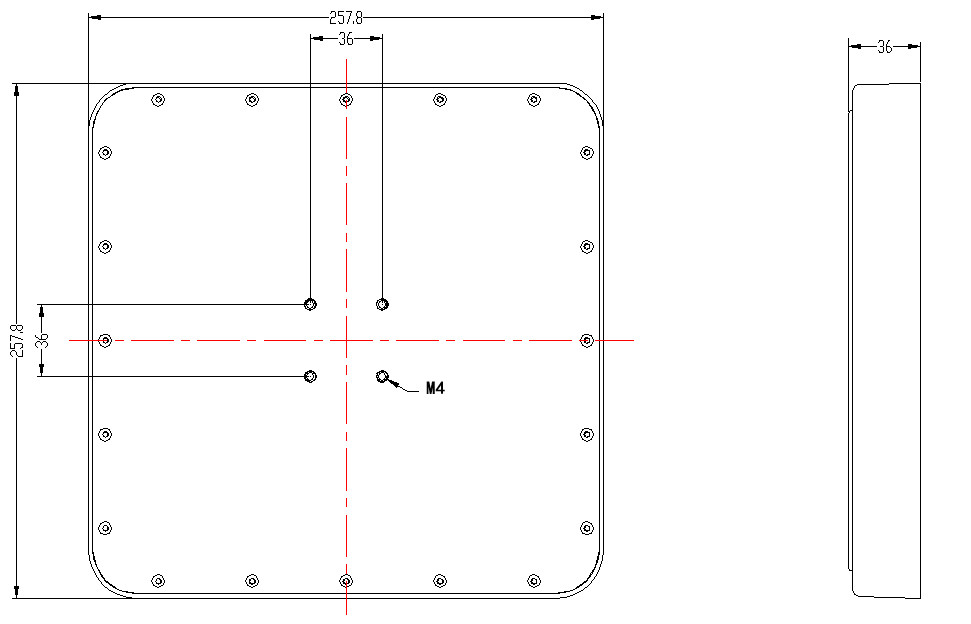 RFID Parking System UHF RFID Antenna Long Range Reading Antenna UHF RFID with 8.5dBic Gain
