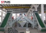 Large Capacity Plastic PP PE Film Washing Line Plant For Waste Films Recycling