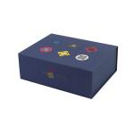 Collapsible Folding Rigid Cardboard Packaging Gift Magnetic Closure Paper Box