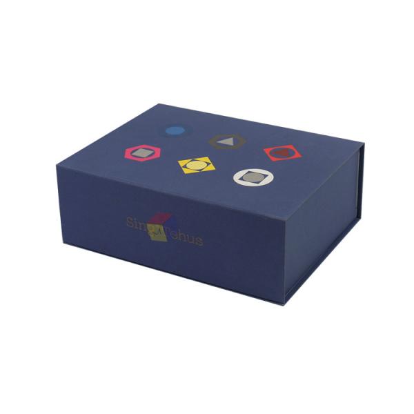 Collapsible Folding Rigid Cardboard Packaging Gift Magnetic Closure Paper Box