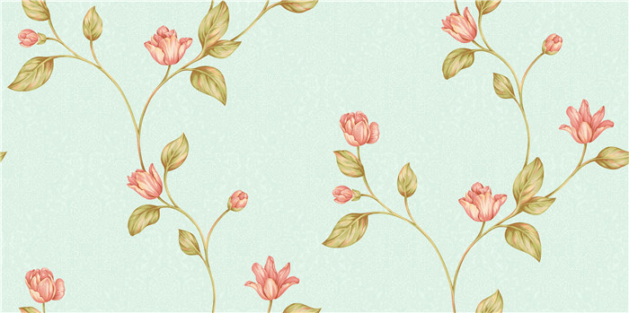 Elegant Damask Modern Embossed Wallpaper For Office Wall , Non - Toxic