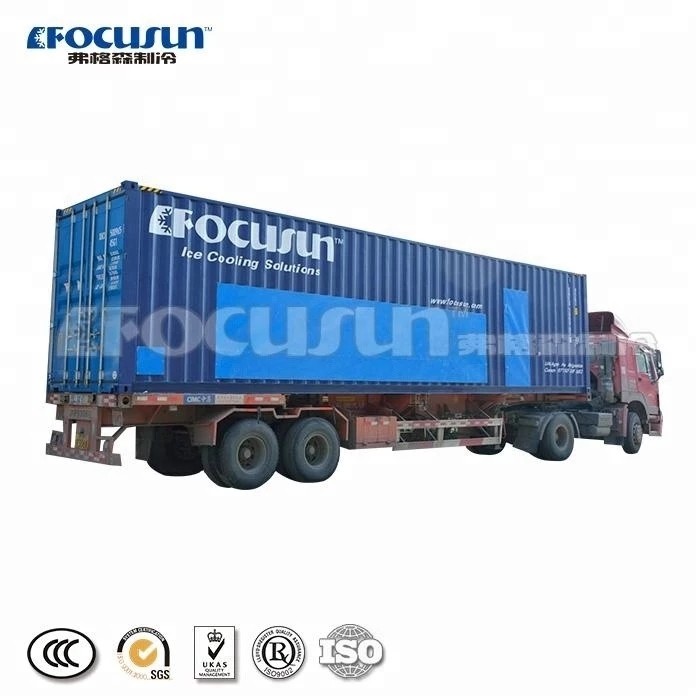 Large Capacity Ice Storage Room With 10 TONS Cooling Capacity And Refrigeration System
