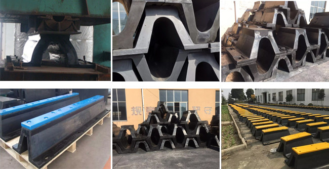 Arch Marine Dock Fenders Wear Resistant Natural Rubber High Energy Absorption