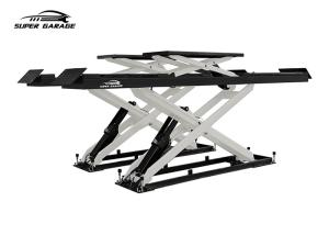 Wholesale In Grounded Full Rise Alignment Scissor Car Lift 2.2kw Motor from china suppliers