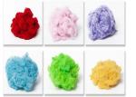 Colored 32mm Non Woven Fabric Polyester 1.5dtex
