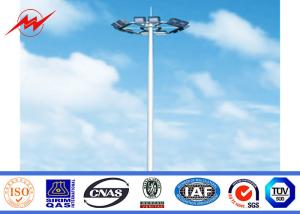 Wholesale 30m outdoor galvanized high mast light pole for football stadium from china suppliers
