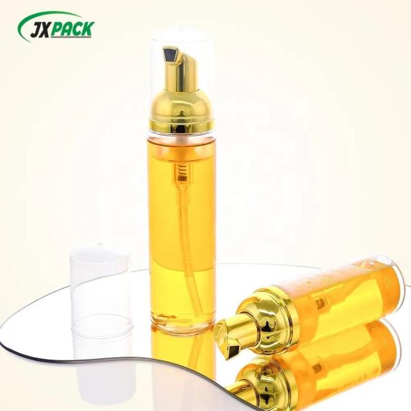 Transparent Cosmetic Food Packaging 40 50 60 82 100ML White PET Plastic Cosmetic