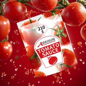 Wholesale Vitamin C 70g Bag Ketchup Food Grade Sweet Red Tomato Sauce from china suppliers