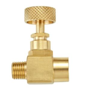 Wholesale 1/4'' NPT Brass Needle Valve , 600 Psi Female Male Compression Needle Valve from china suppliers