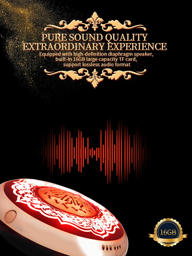 LED Light Portable Multimedia Aromatherapy quran Speaker