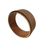 OEM Wooden Cork Yoga Wheel For Beginners 32x32x13CM CE Certificated