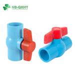 Straight Through Type Plastic PVC Compact Ball Valve with Straight Channel from