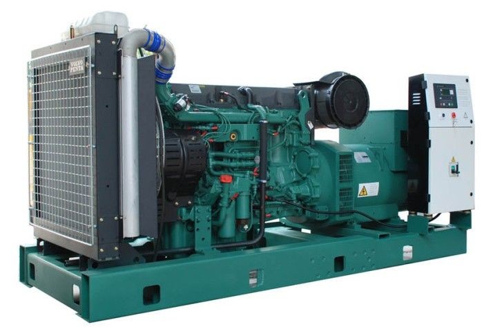 50Hz Volvo Diesel Generator Set Open Shelf 150kVA With Stamford Alternator