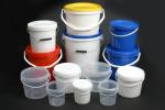 CAS/FDA/SGS/ISO9001 Certified Plastic Food Bucket With Lid 0.2-200L Capacity