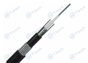 Wholesale Outdoor Fiber Optic Cable Central Loose Tube Double Steel Tape Easy Installation from china suppliers