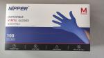 Food Grade Powder Free Disposable Vinyl Gloves Polyvinyl Chloride Gloves