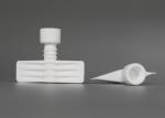 White Polyethylene Plastic Twist Spout Pouch Cap For Comestic Flexible Package