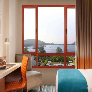 Wholesale Double Tempered Glass Aluminum Casement Window Powder Coated Aluminum Windows And Doors from china suppliers