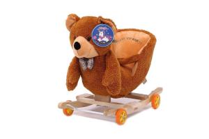 Wholesale Lovely Cute Baby Toys Teddy Bear Plush Baby Rocking Animal Chair from china suppliers