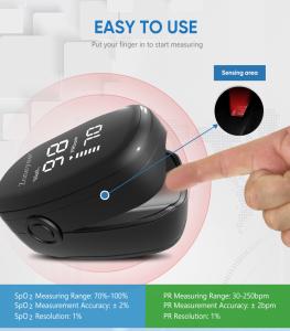Wholesale digital oled pulse oximeter oximeter manufacturer pulse oximeter for sale oximeter black from china suppliers