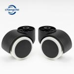 200 lb Office Chair Castor Wheels Casters For Hardwood Floors 2 Inch
