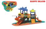 LLDPE Residential Outdoor Playground Equipment For Park