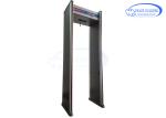 People Counter Digital Metal Detector Gate 6 Zones For Factory Security Check