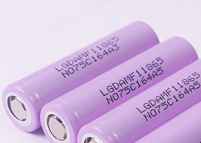 2200mAh 18650MF1 3.6 V Rechargeable Lithium Ion Battery CC-CV Charge Method