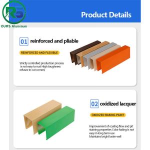 Wholesale Environmental Friendly Linear Suspended Metal Ceiling 0.9mm White Aluminum Ceiling from china suppliers