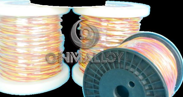 Duplex Thermocouple Cable Non Impregnated Glass Braid / Non Impregnated Glass