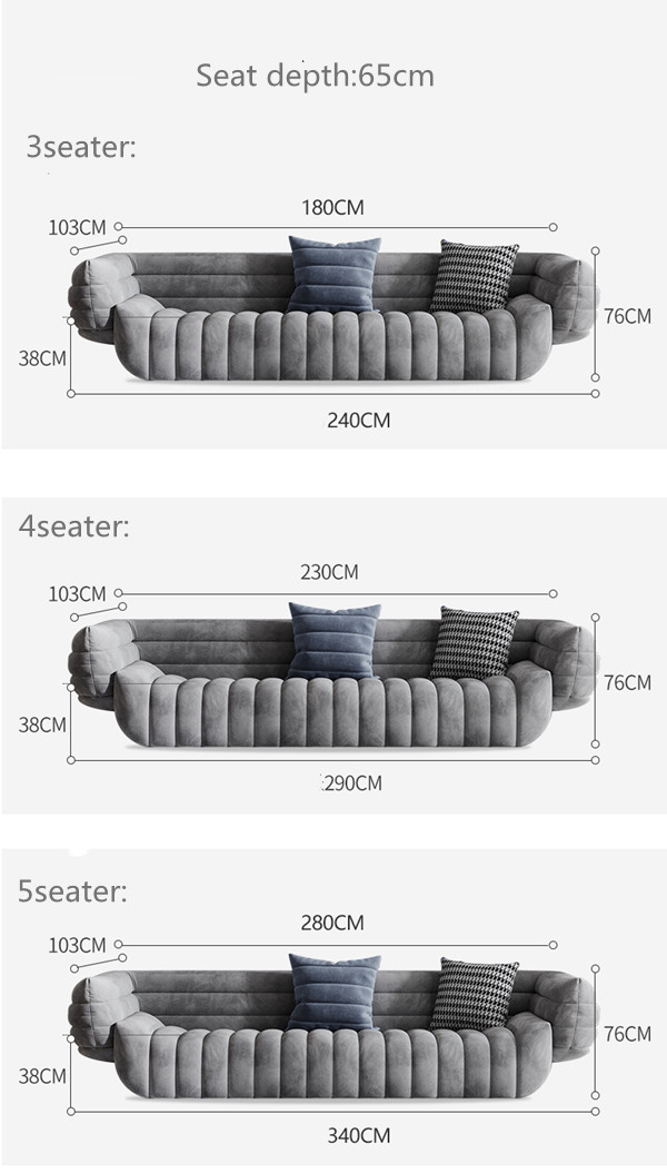 Contemporary Upholstered Sofa Chaise Sleeper Convertible Couch Sofa Sectional Gray 4 Seater