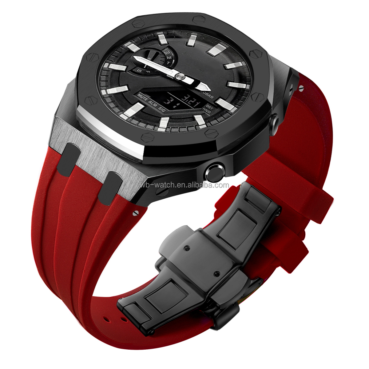 Stainless Steel Case ODM Support For Casio Mod Kit Replacement Watch Band And Strap