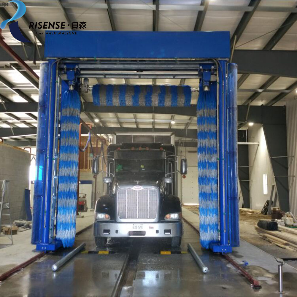 19800x3800x3440mm Tunnel Car Washing Machine for Automatic Brush Cleaning System