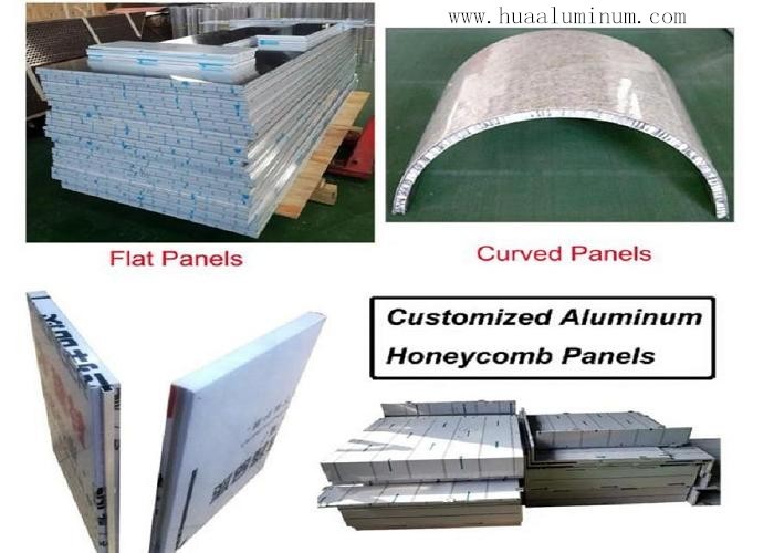 Anti Scratch Curtain Aluminium Honeycomb Composite Panel 2000mm