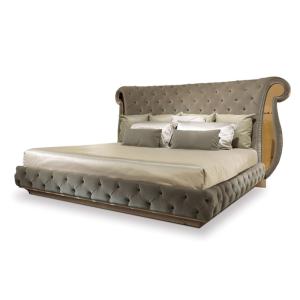 Wholesale 2.4m Luxury King Platform Bed Titanium Modern Bedroom Furniture Sets 1.34m from china suppliers