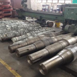 Wholesale herringbone tooth gears shafts for drilling pump in oil industry from china suppliers
