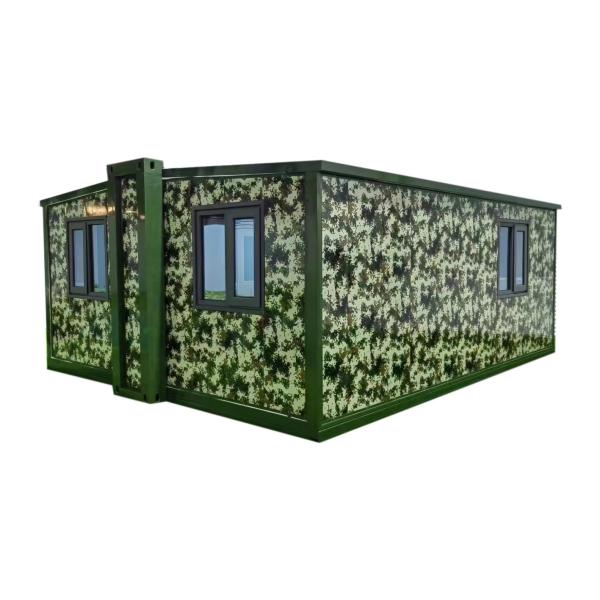 Prefabricated Luxury Villa House with Moveable Container and EPS Sandwich Panels