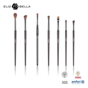 Wholesale 7pcs Eye Makeup Brush With Black Wooden Handle Daily Use Makeup Tools from china suppliers