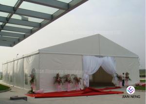 Wholesale Outdoor Luxury Wedding Event Tents 20 x 20m / Romantic Transprant Wedding Tent from china suppliers