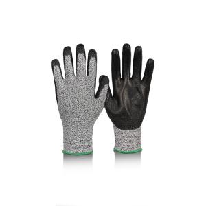 Wholesale Superior GRIP Palm Nitrile Coated Cut Resistant Gloves Level 3 ANSI from china suppliers