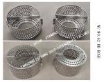 STAINLESS STEEL 316 SUCTION STRAINER NO.62RB-100A ROSE BOX STAINLESS STEEL