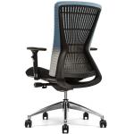 45KG/M3 Height Adjustable Office Chair With Nylon Footrest
