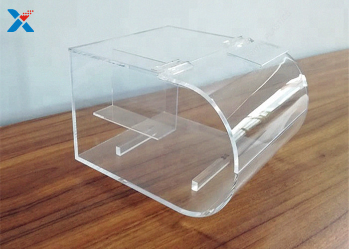 Plastic Acrylic Packaging Box High Transparency For Grain Food Acrylic Millet Dispenser