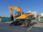 Used Hyundai R210W-9 Wheel Excavators With 1.34 M3 Bucket Capacity