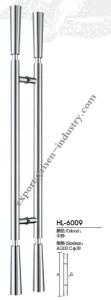 Wholesale Stainless steel door handle HL6009, dia38 X 1200 from china suppliers